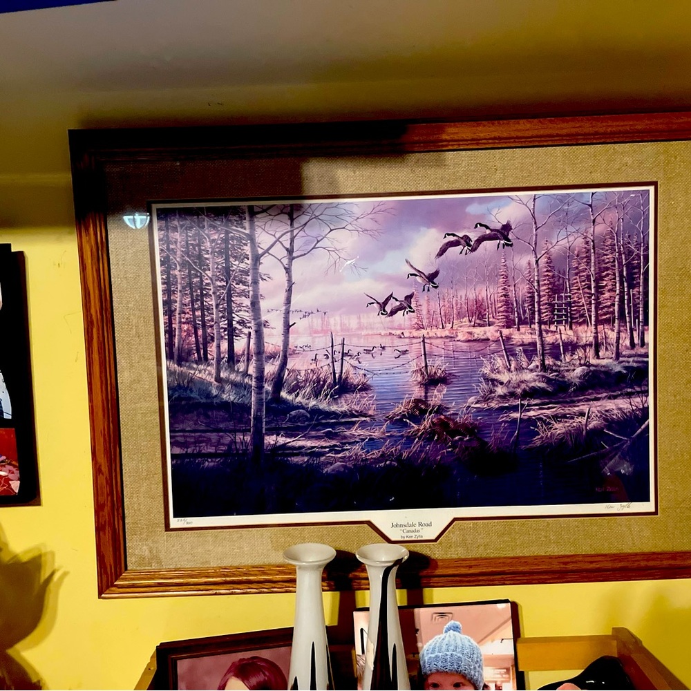 Johnsdale road painting (print)